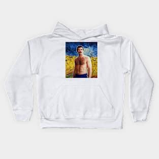 Tom Selleck Van Gogh Kids Hoodie